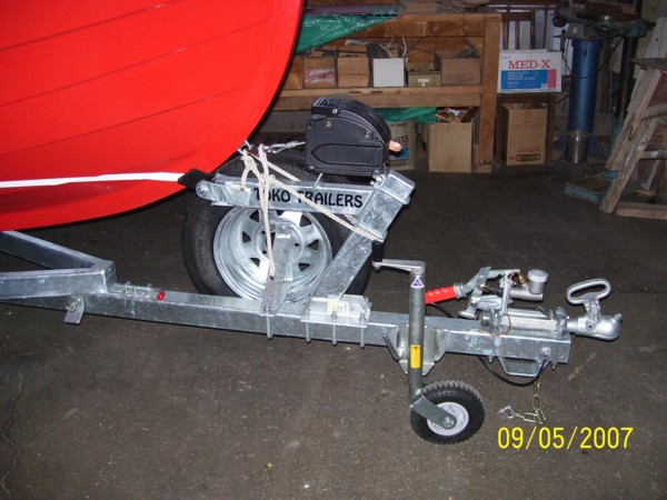 Front of trailer
